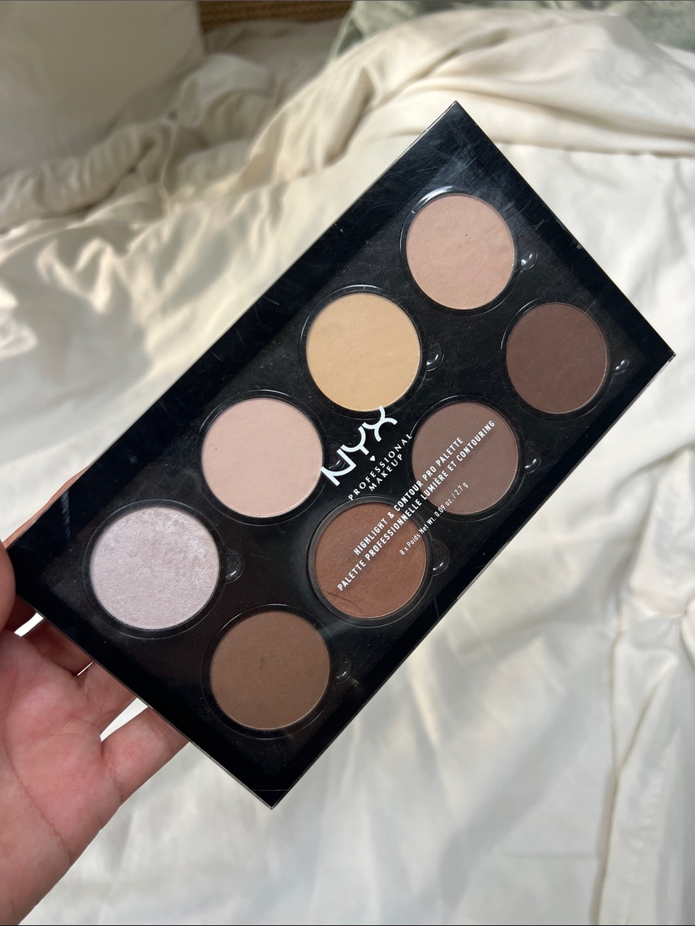 NYX Professional Makeup Highlight & Contour Pro Palette 8 Matte & Shimmer Shades